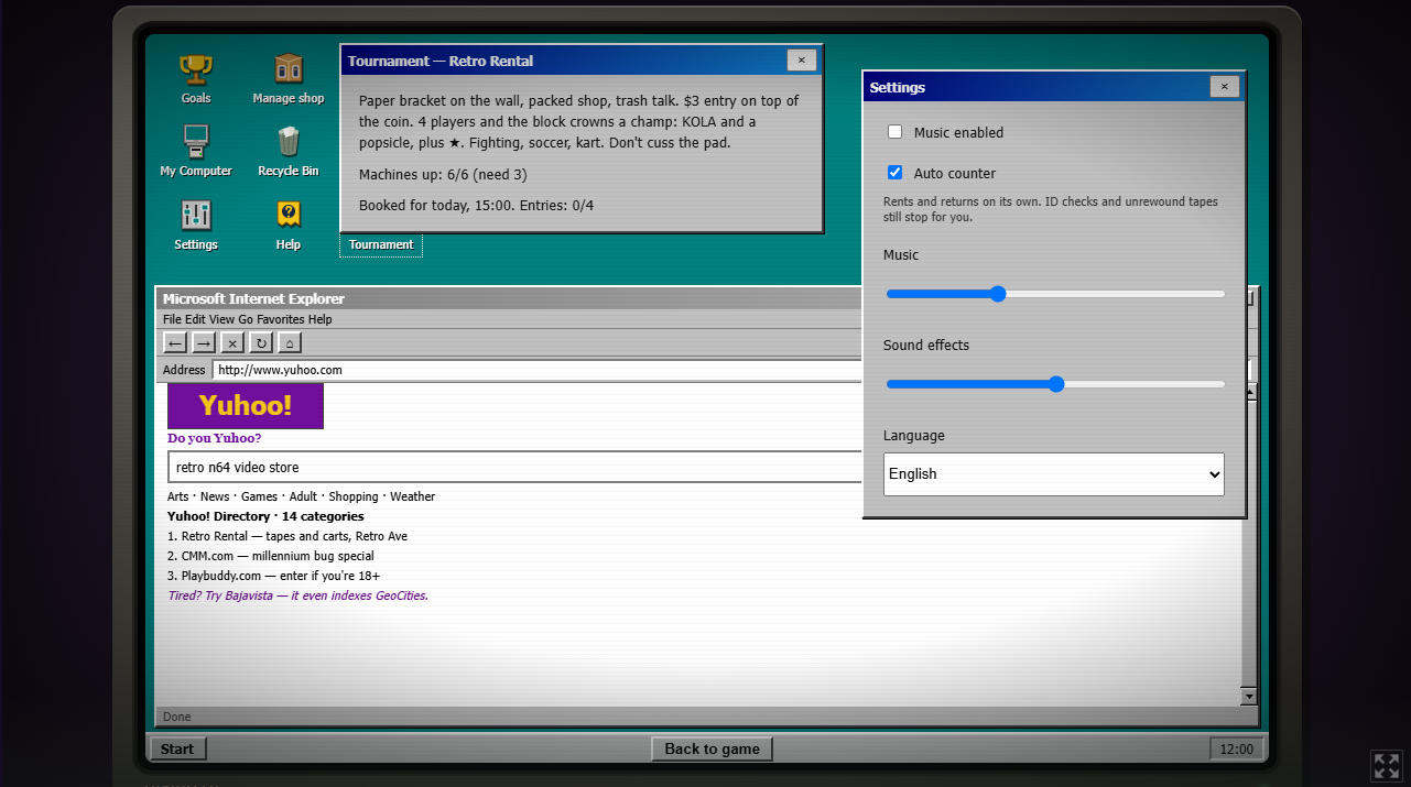 Screenshot 9 for Retro Rental Tycoon