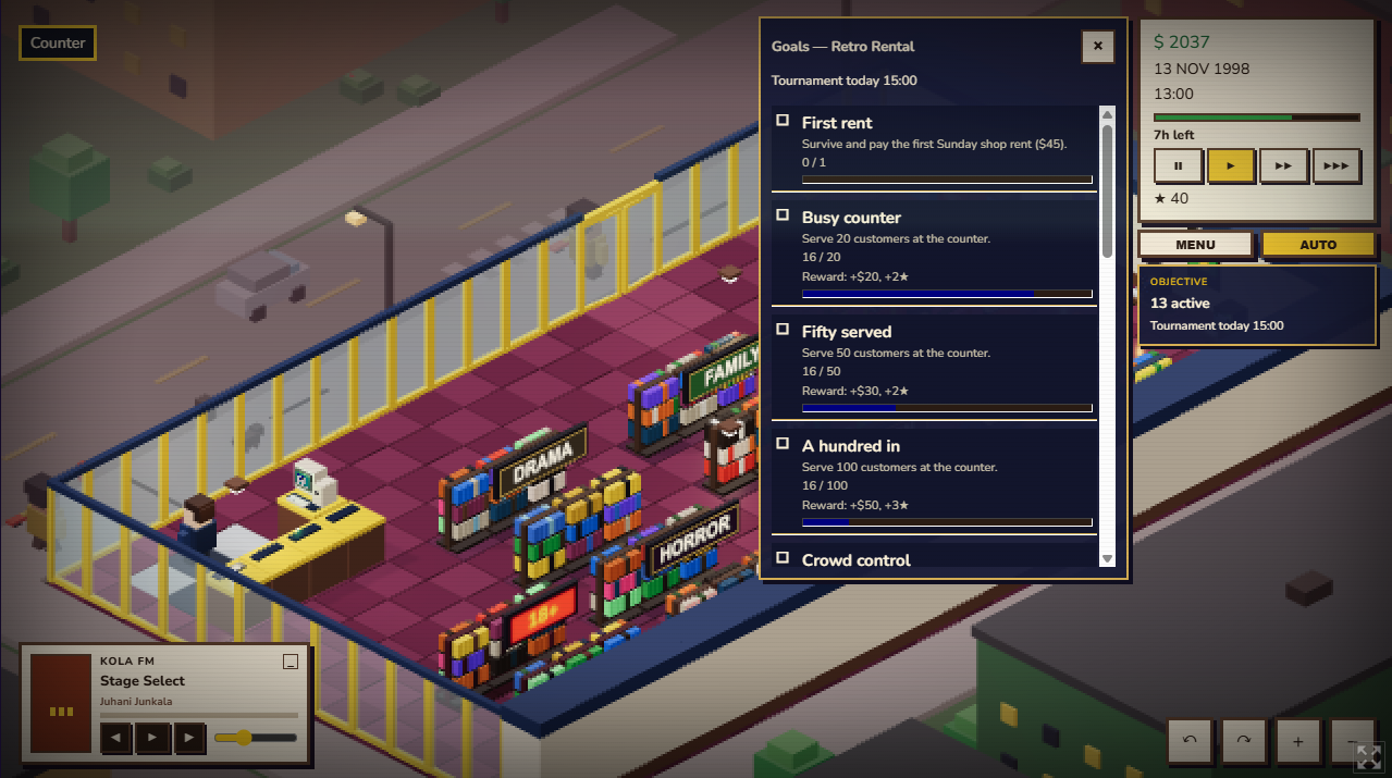 Screenshot 11 for Retro Rental Tycoon