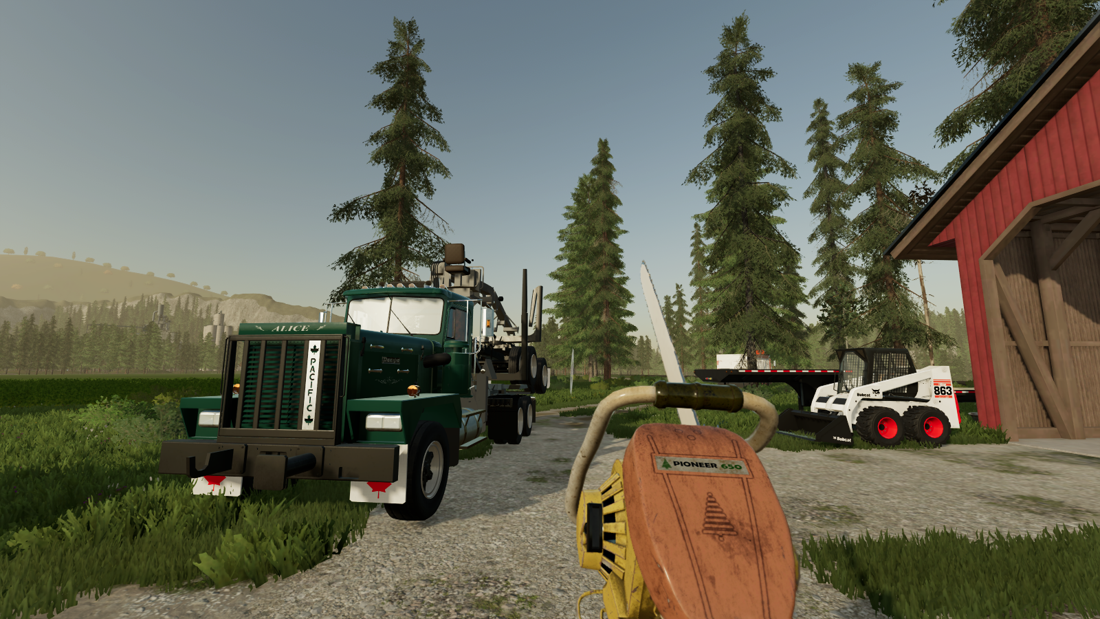 Screenshot 2 for FS22 Pioneer 650 Chainsaw