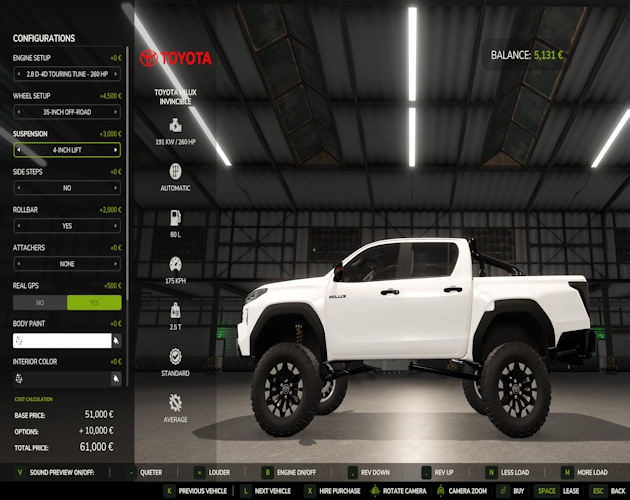 Screenshot 2 for Toyota Hilux Invincible 2026 — Facelift & Upgrades