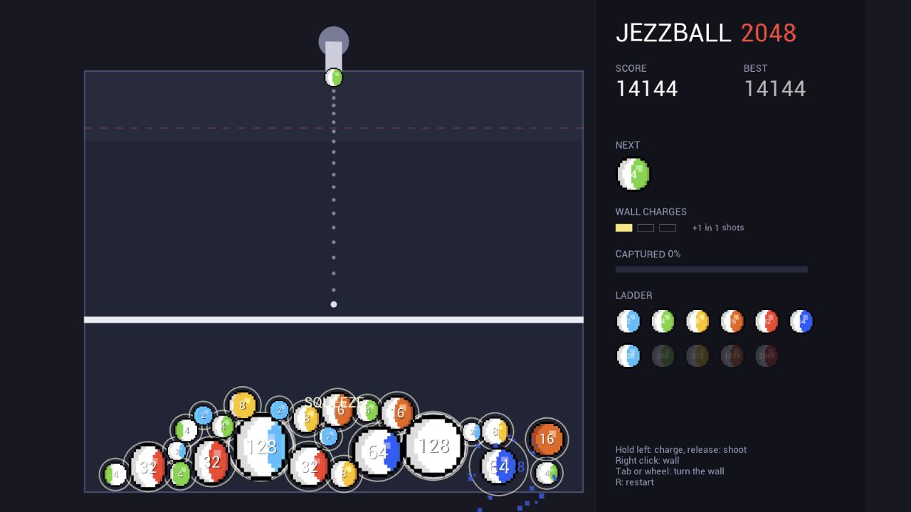 Screenshot 5 for Jezzball 2048