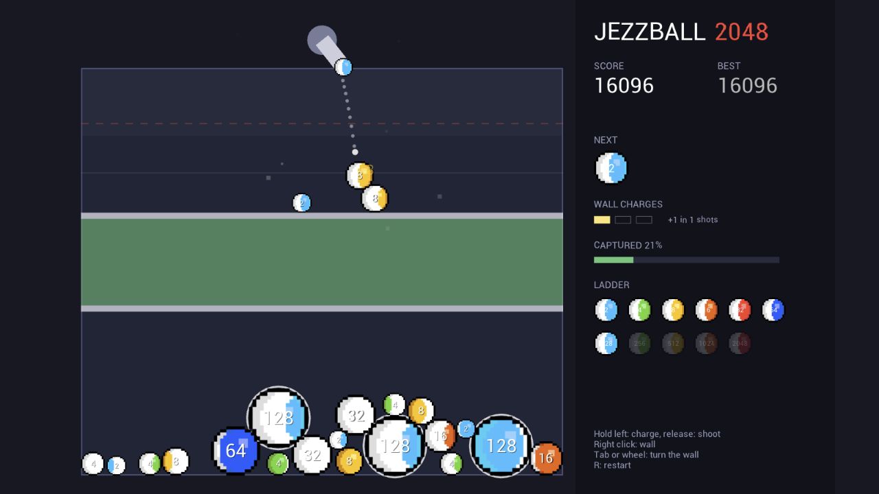 Screenshot 3 for Jezzball 2048