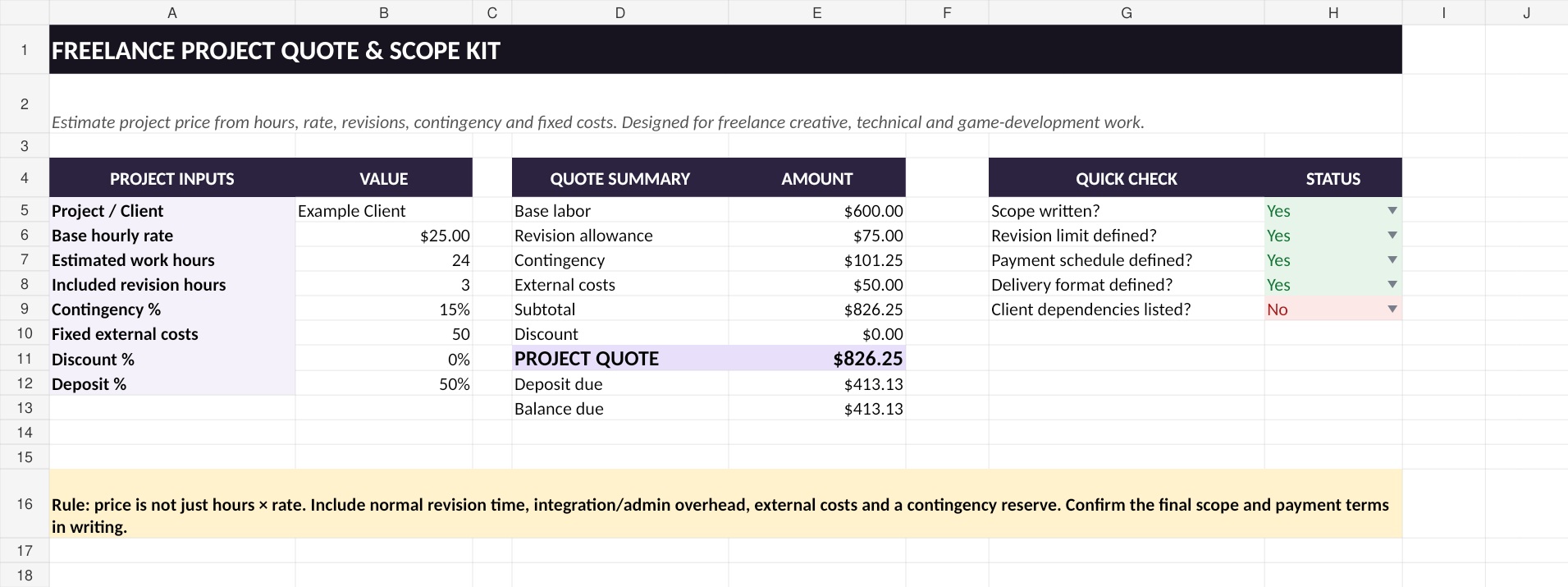 Screenshot 3 for Creator Planner Bundle — 4 Workbooks