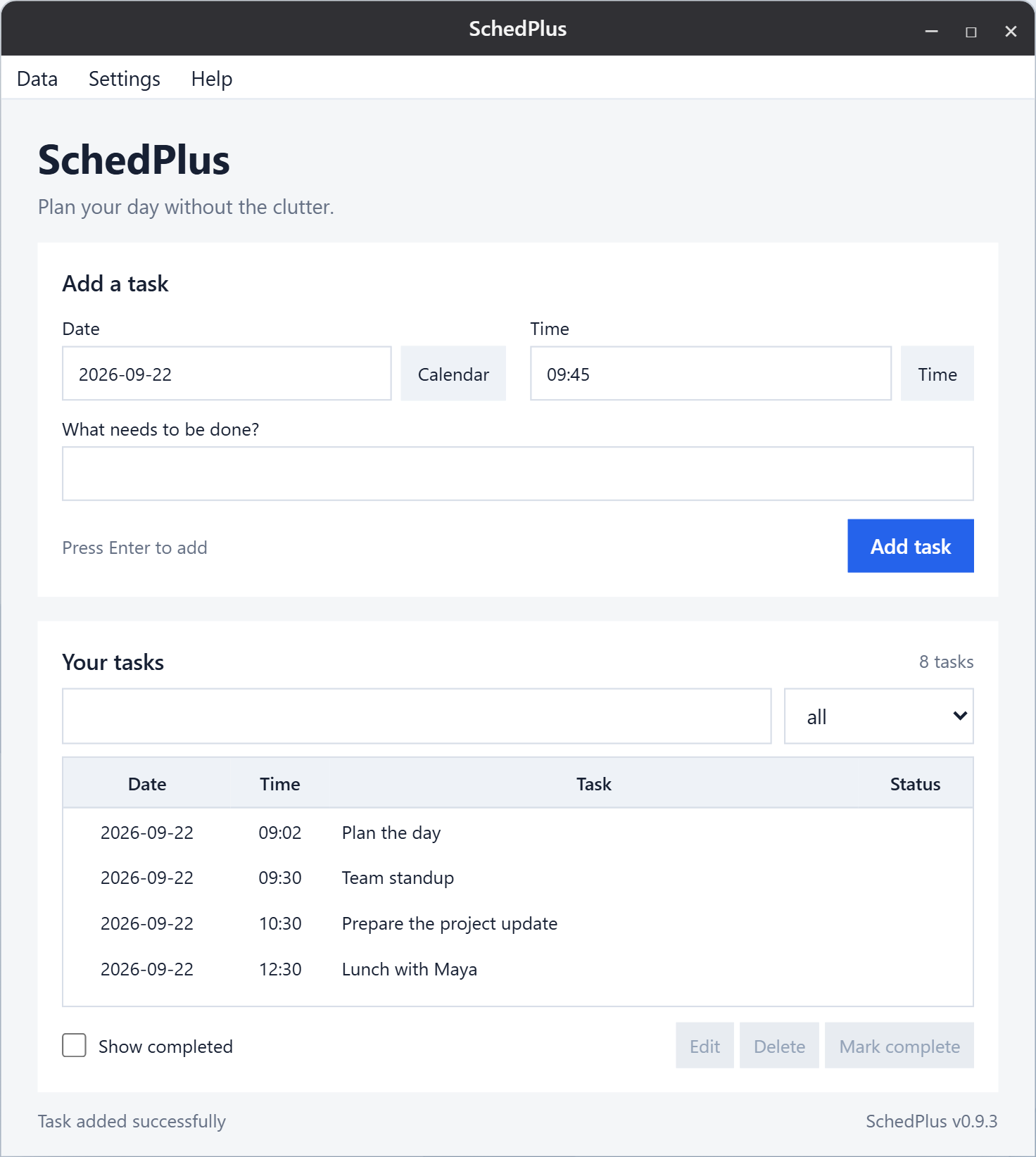 Screenshot 3 for SchedPlus