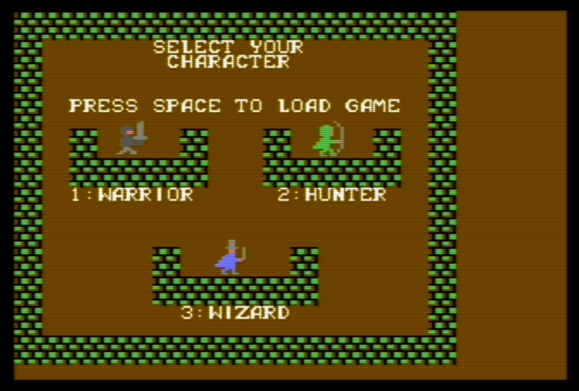 Screenshot 3 for Mazes of Zarboz (Commodore 64)