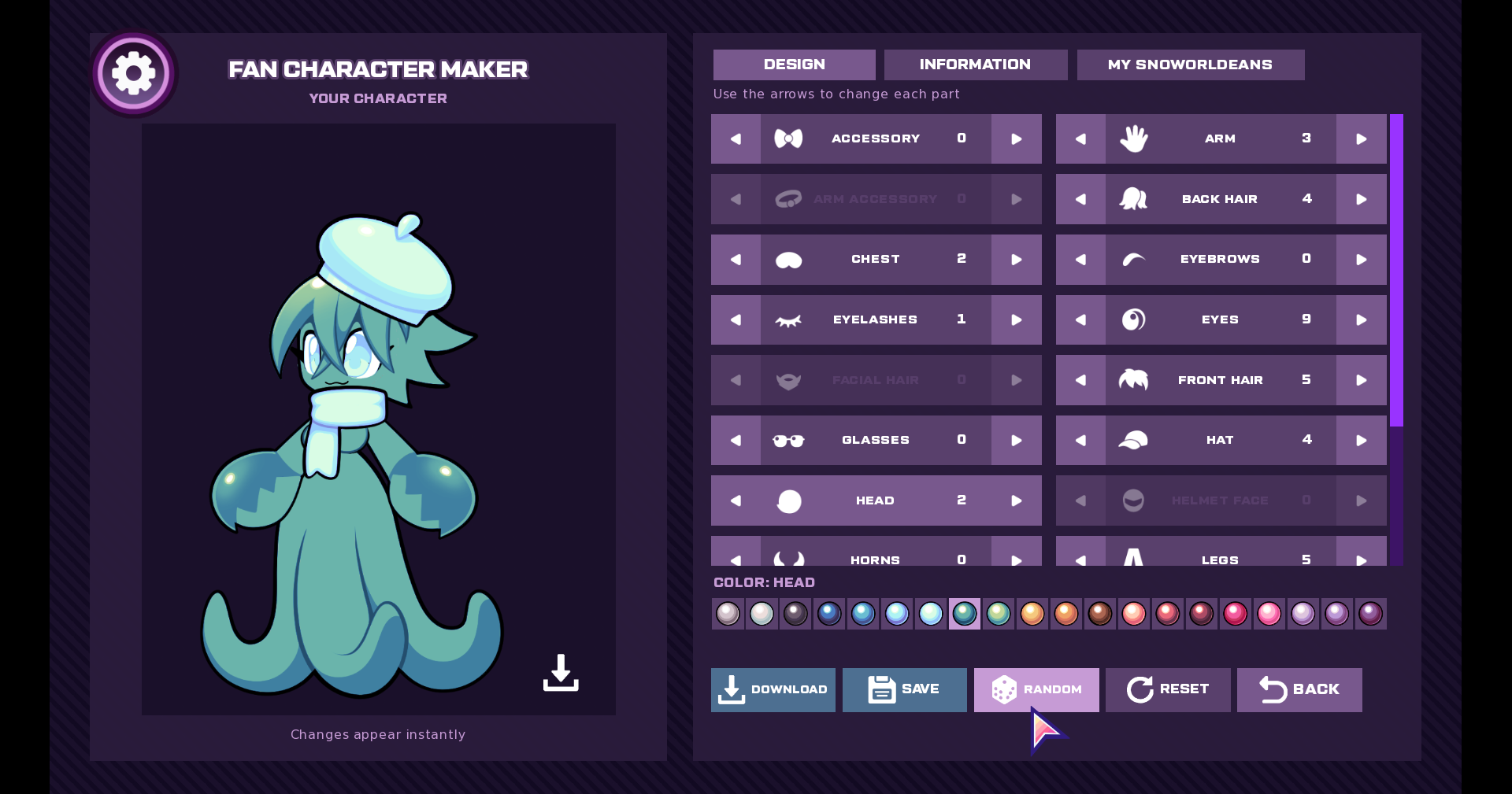 Screenshot 3 for Spaicy | Fan Character Maker