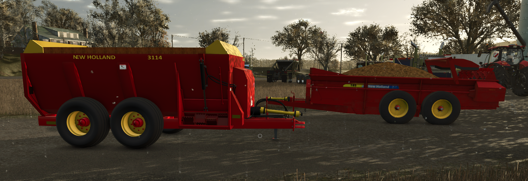 Screenshot 2 for FS25 New Holland Manure Spreader Pack