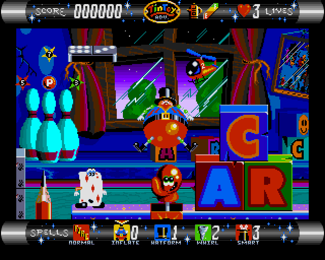 Screenshot 5 for Tin Toy Adventure (Amiga - Boing Web Emulation)
