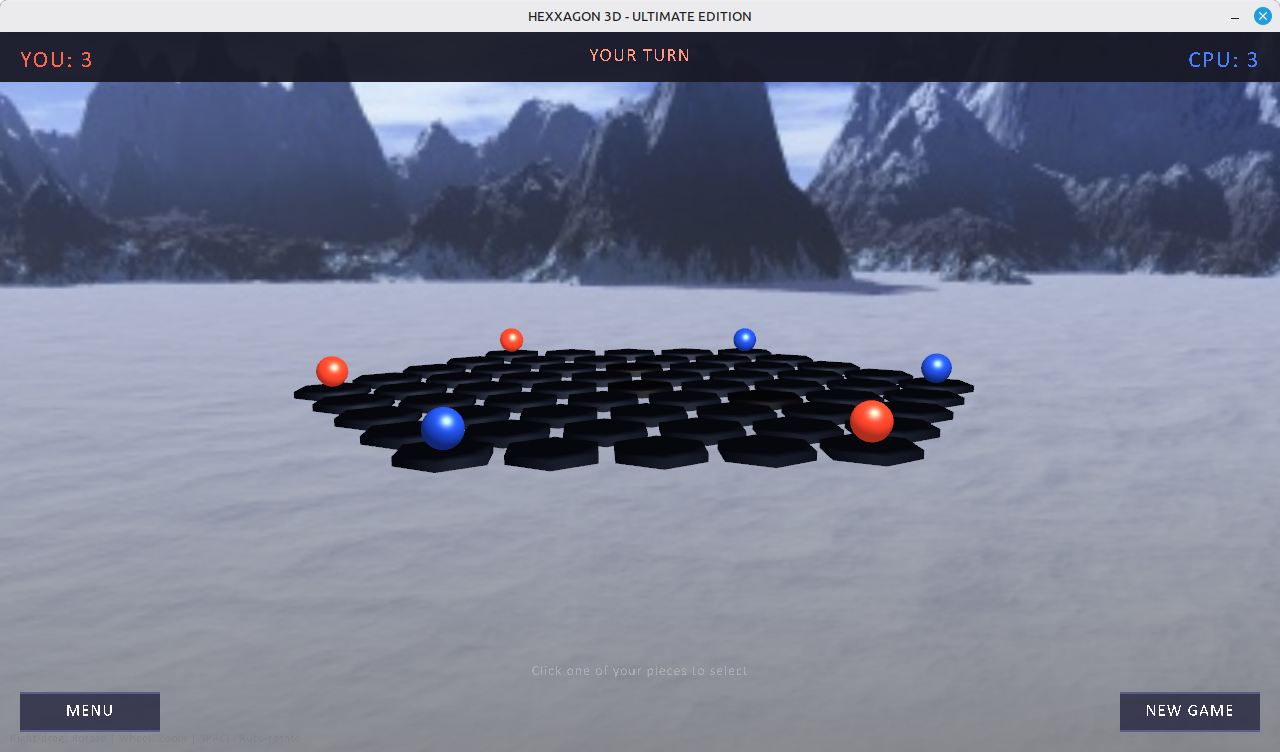 Screenshot 5 for Hexxagon 3D