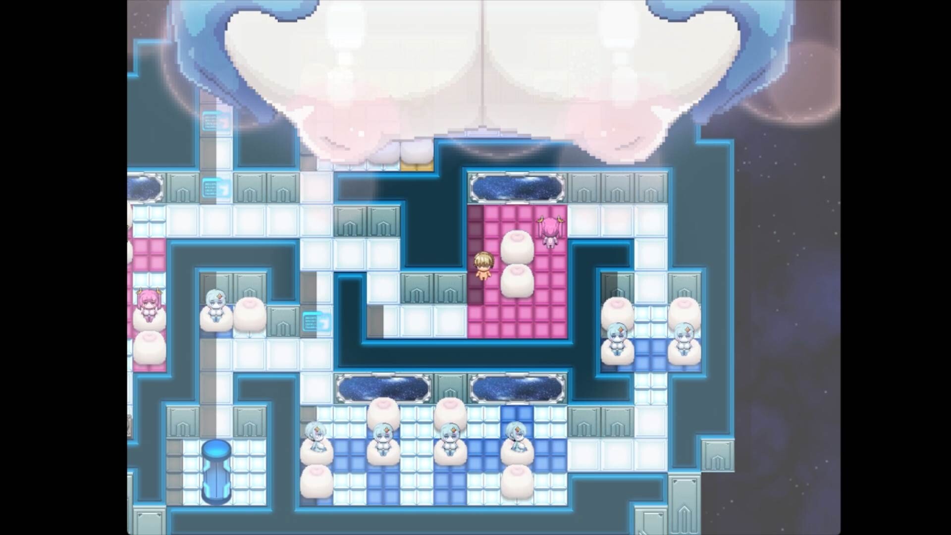 Screenshot 2 for Abducted by KYONYUU ALIENS