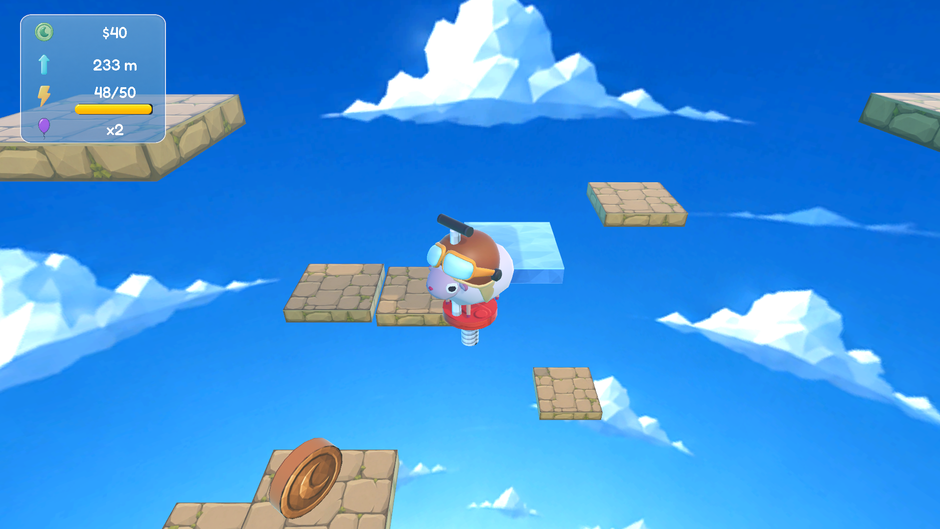 Screenshot 3 for Pogo to the Moon (demo)