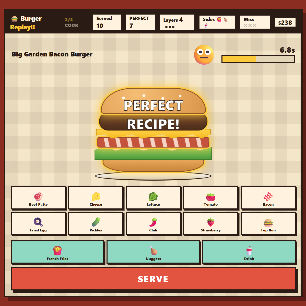 Screenshot 3 for Burger Replay!!