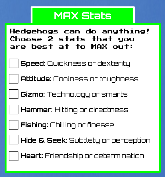 Screenshot 3 for Gotta Go Fast: A Hedgehog TTRPG