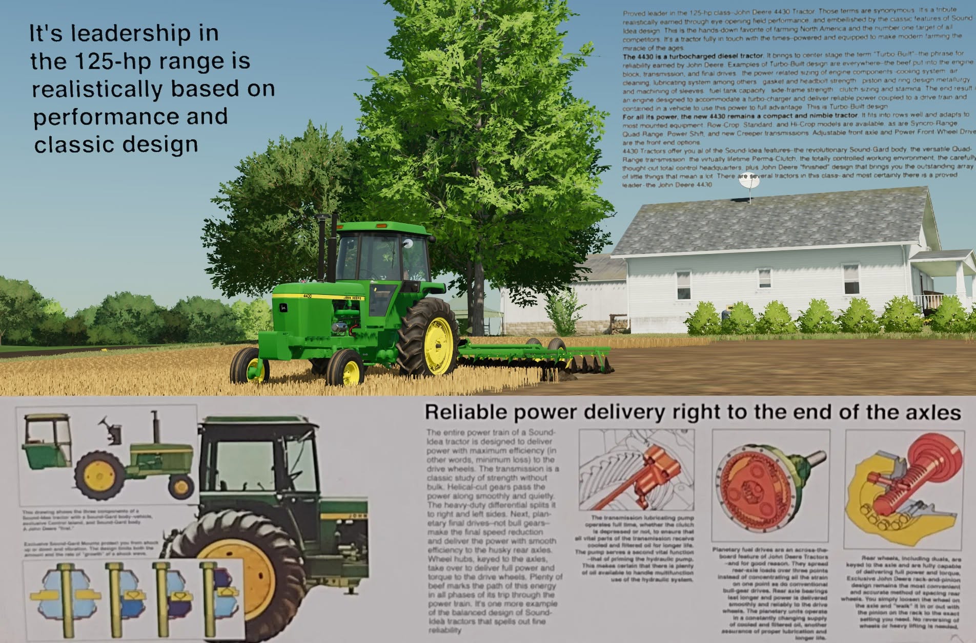 Screenshot 3 for John Deere 30/40 Series Tractors - FS22