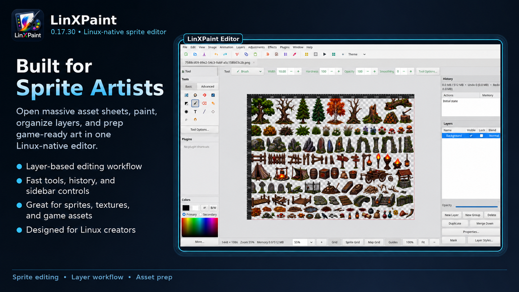 Screenshot 11 for LinXPaint