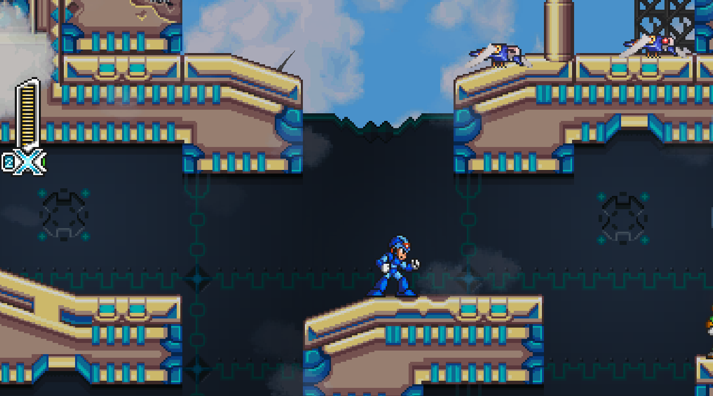 Mega Man X ReGenesis boss battle gameplay