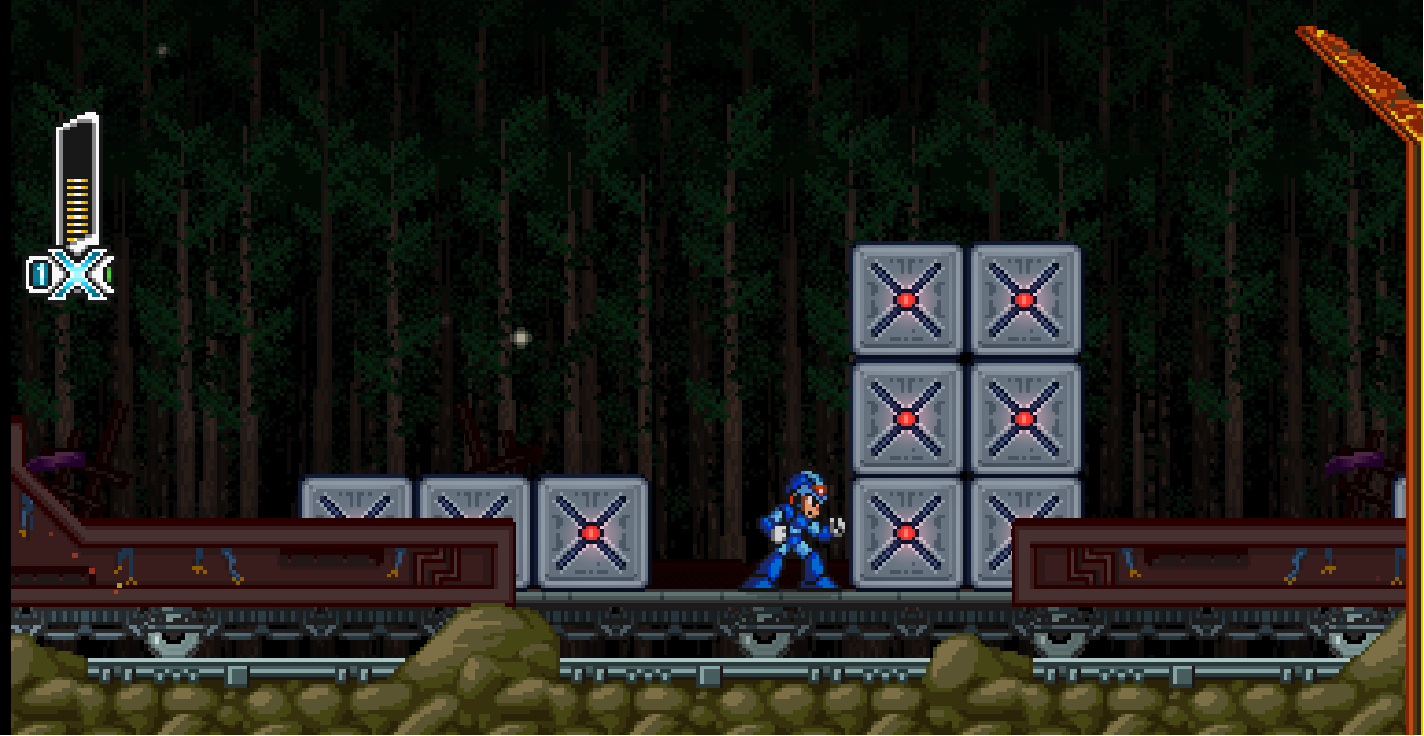 Mega Man X ReGenesis combat and platforming gameplay