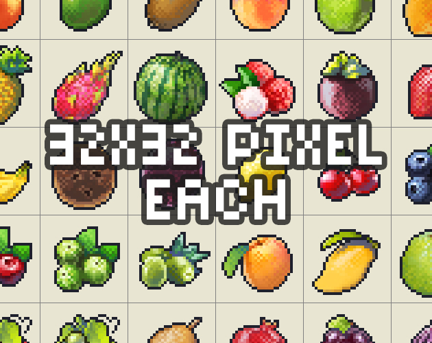 Pixel Fruits