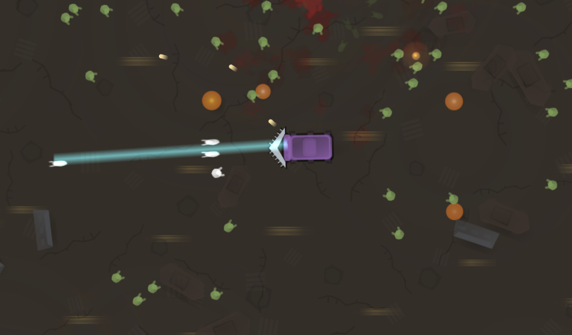 Screenshot 2 for Apocalypse Drive: Zombie Rampage — Endless Zombie Driving