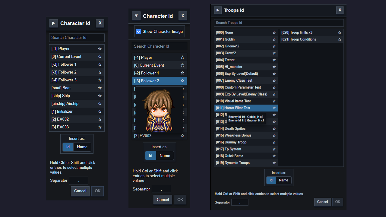 Screenshot 8 for Hakuen Studio Debug Tools for RPG Maker MZ