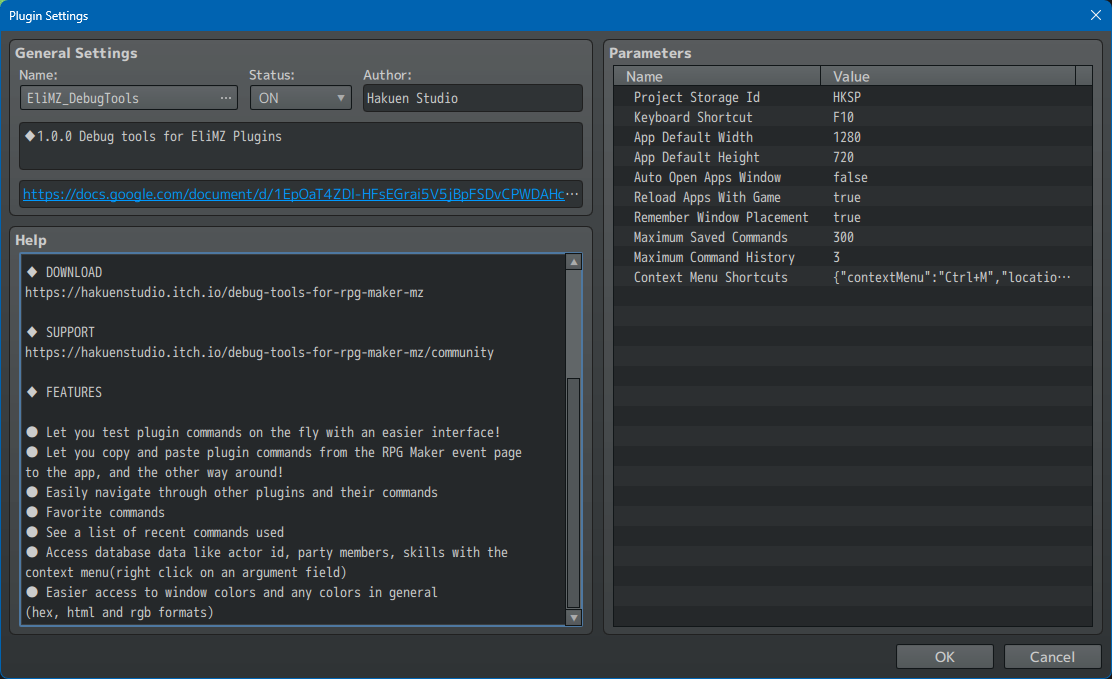 Screenshot 15 for Hakuen Studio Debug Tools for RPG Maker MZ