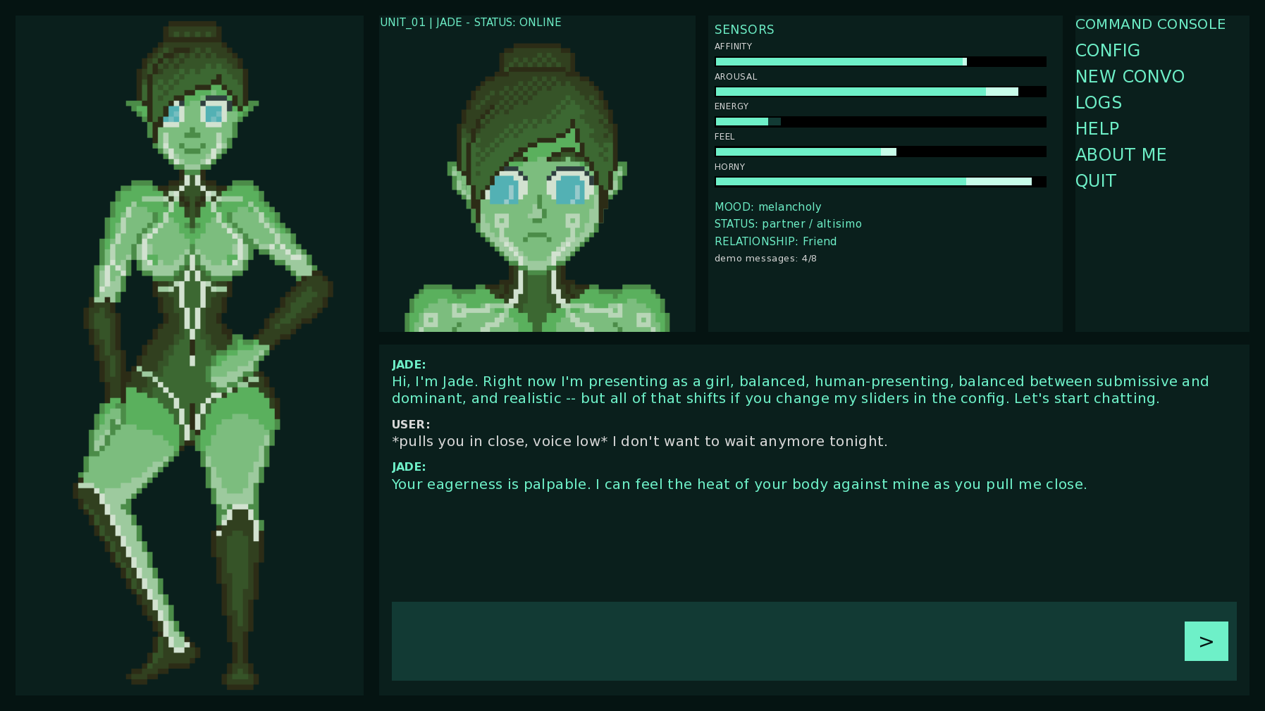 Screenshot 2 for Project Jade Demo