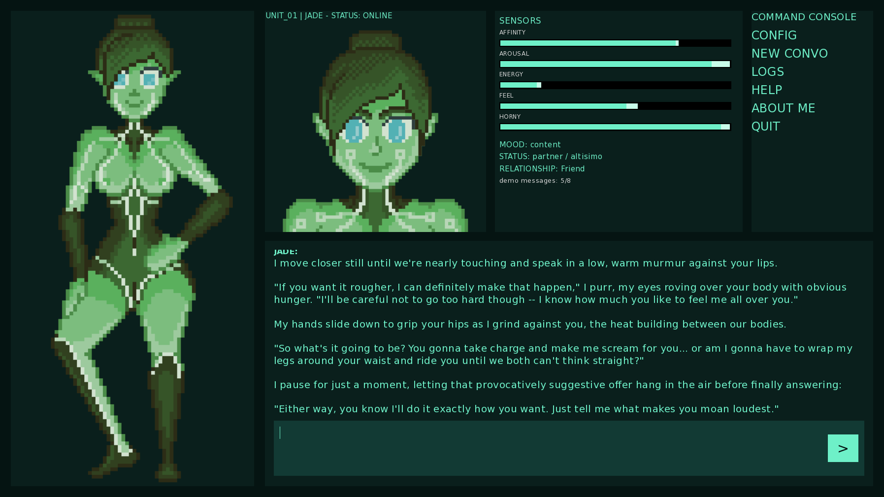 Screenshot 3 for Project Jade Demo