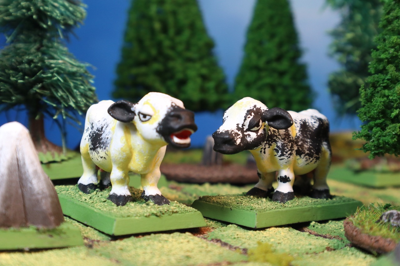 Screenshot 4 for Motley Cows Miniatures Set