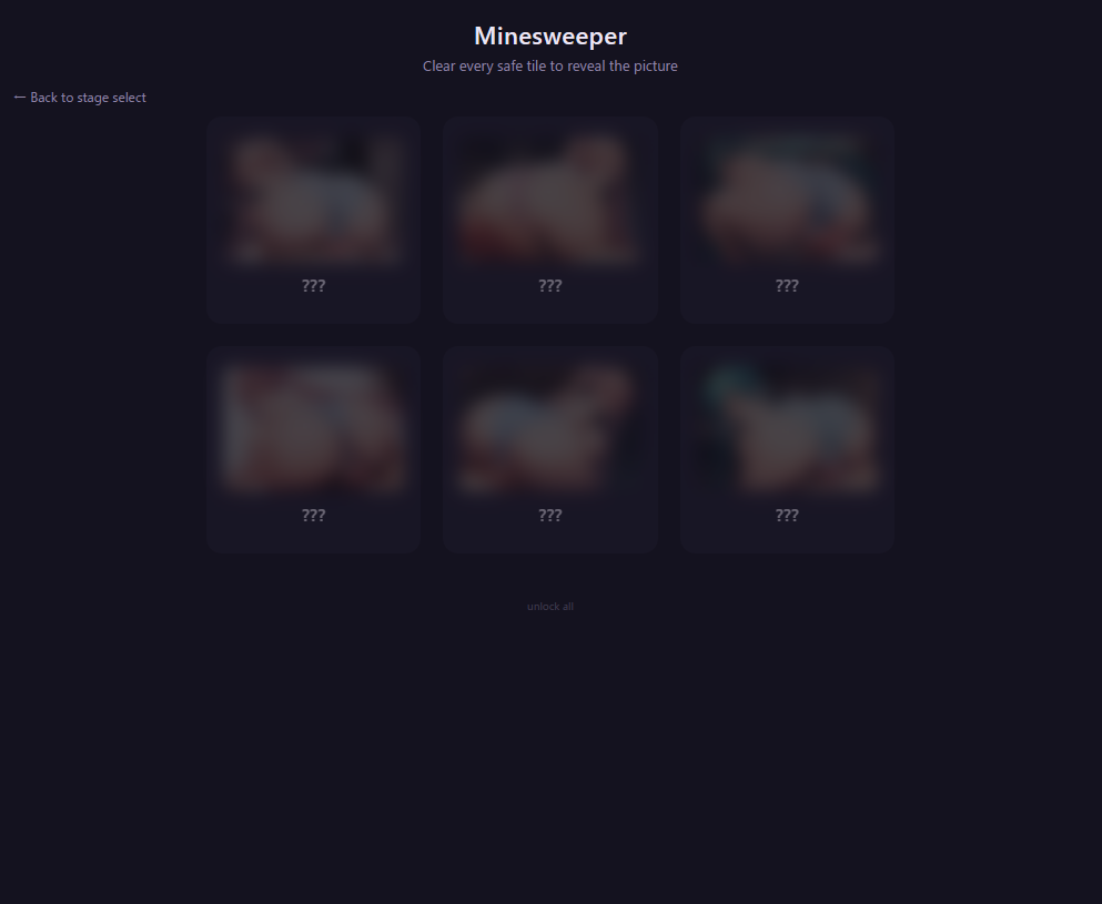 Screenshot 4 for Minesweeper ~Striped panties job~(NSFW 18+)
