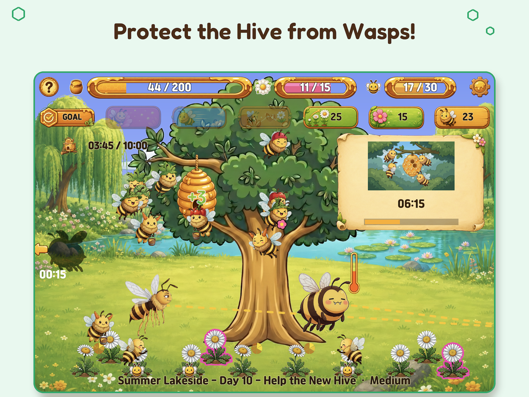 Screenshot 4 for Honeybee Town