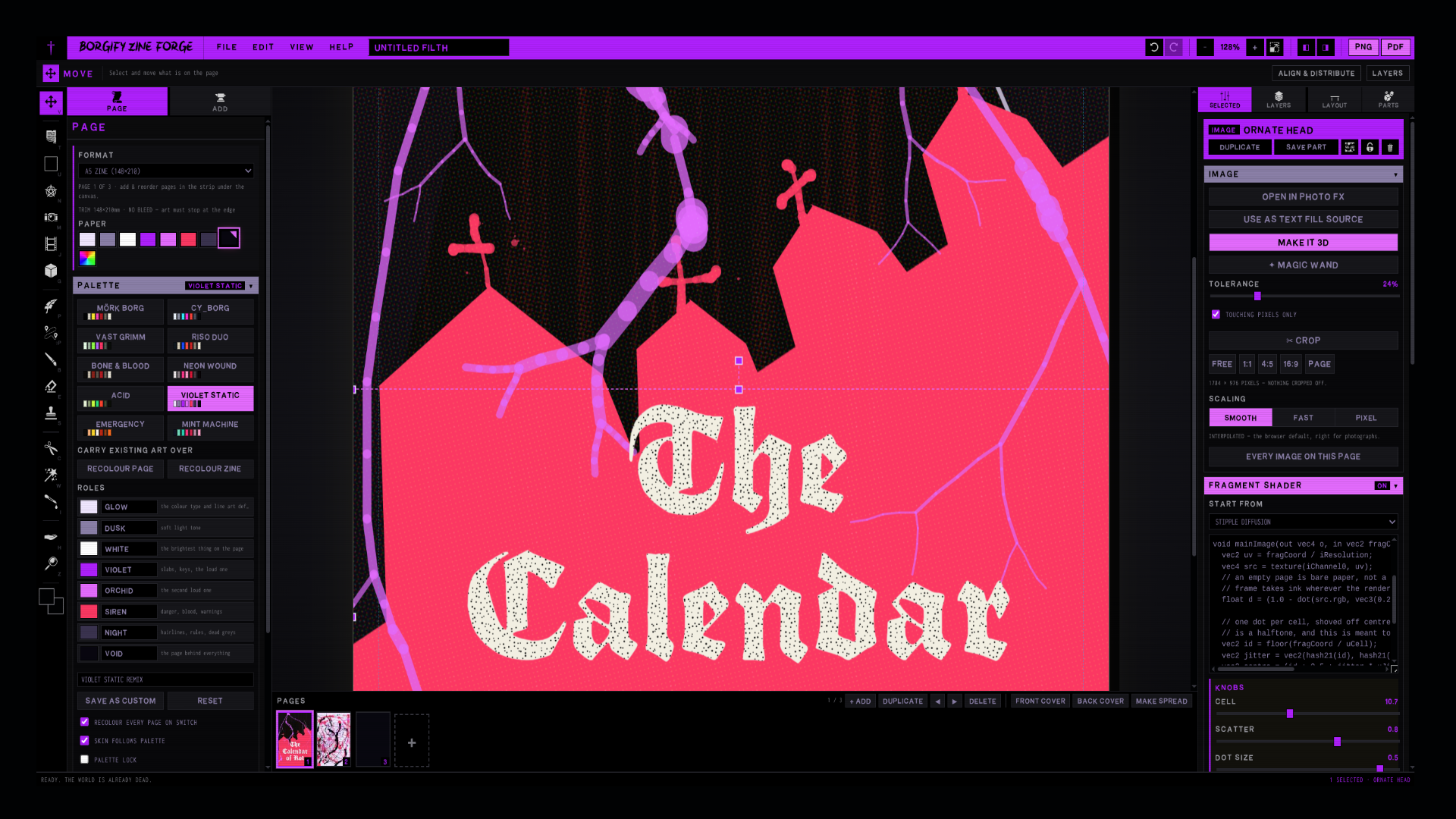 Screenshot 5 for Borgify Zine Forge