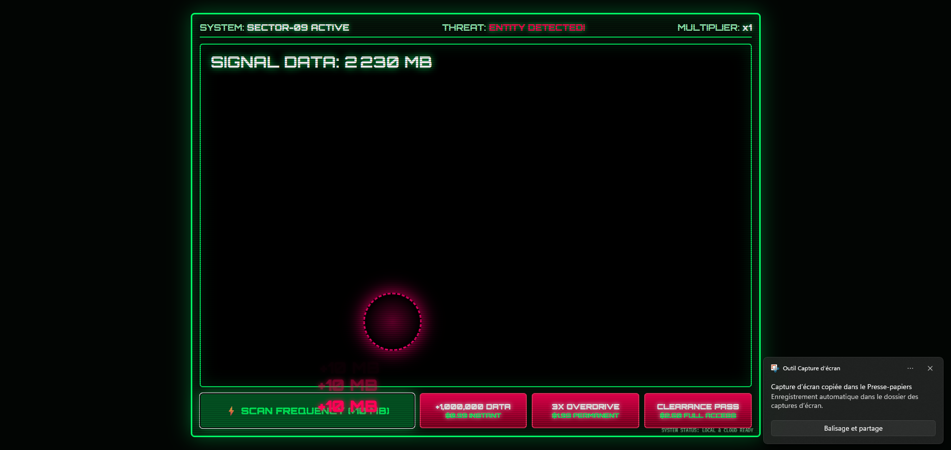 Screenshot 2 for OVERRIDE: SECTOR-09 [v1.2 AUTO-DECODER & UI UPDATE]