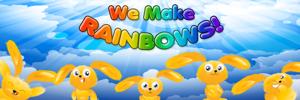 We make rainbows!