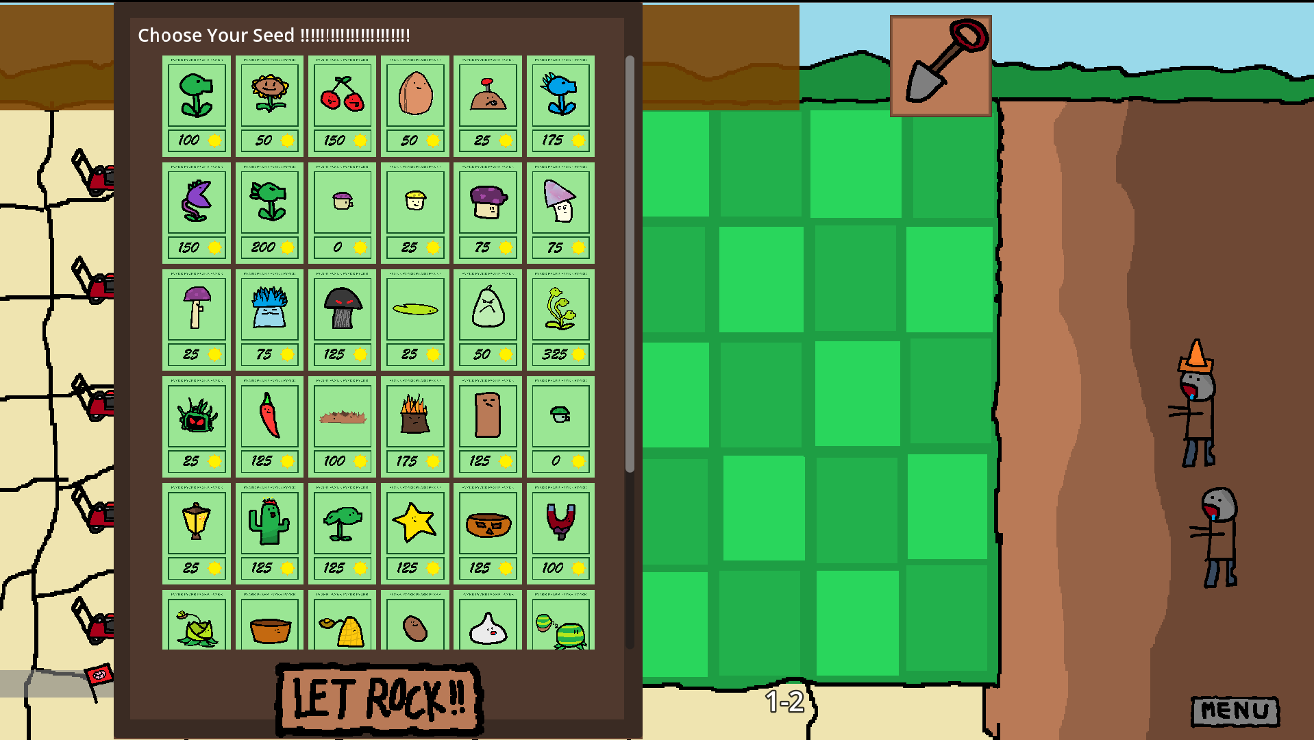 Screenshot 3 for Plants vs Zombies But Bad (demo)