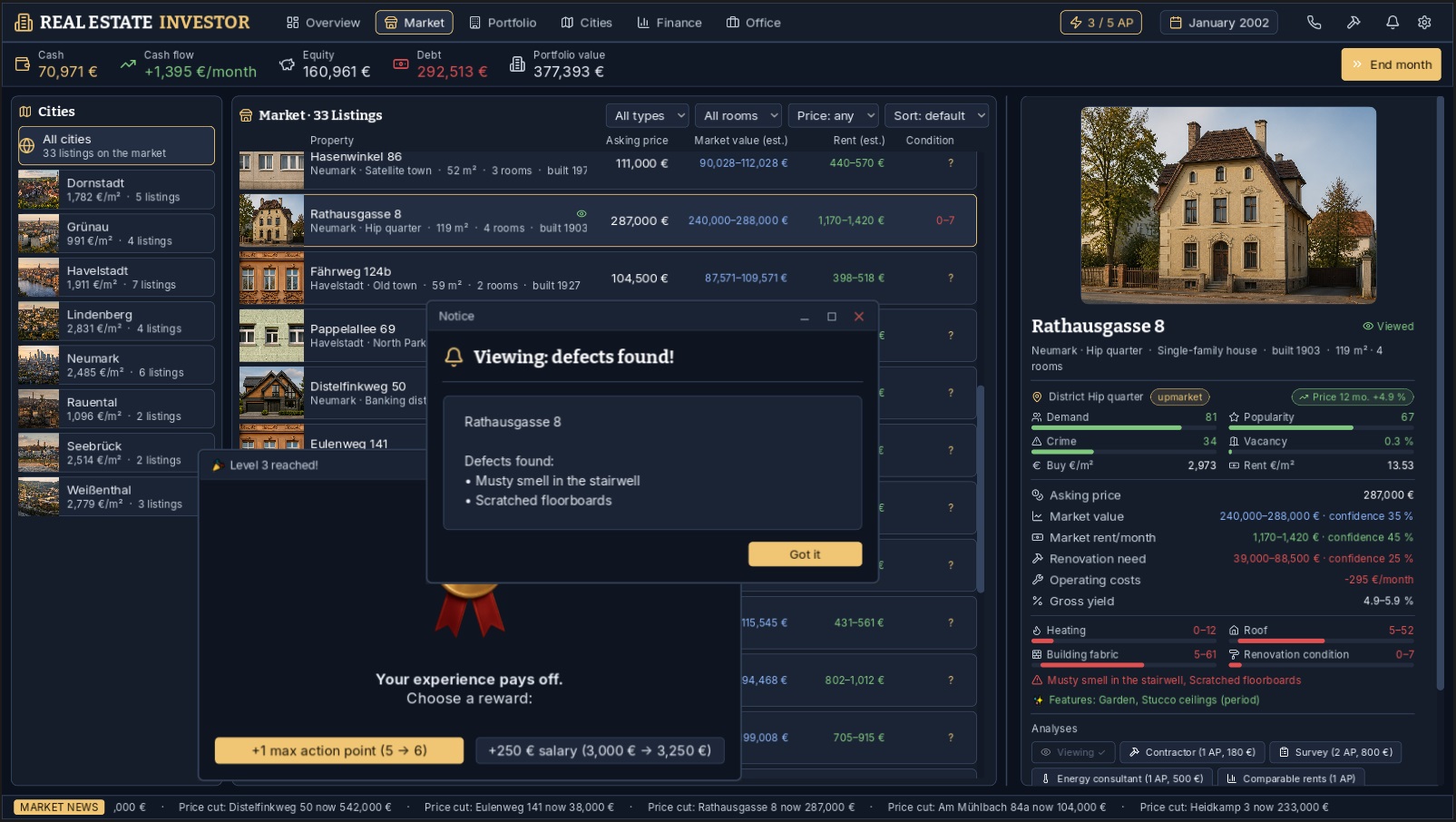 Screenshot 2 for [DEMO] Real Estate Investor