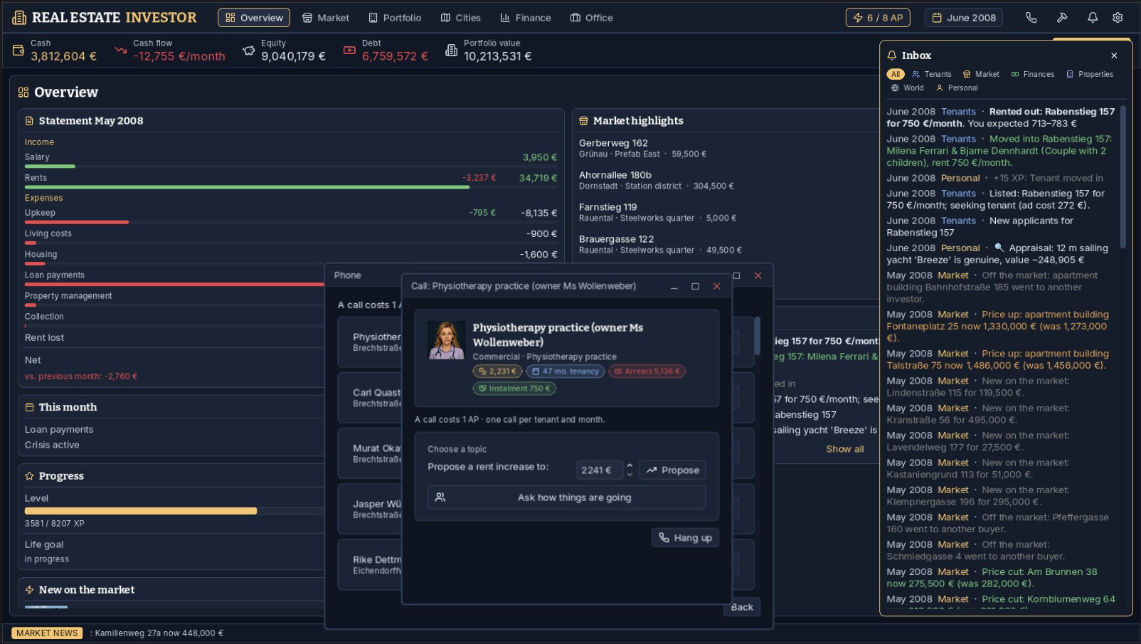 Screenshot 6 for [DEMO] Real Estate Investor
