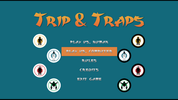 trip over traps game