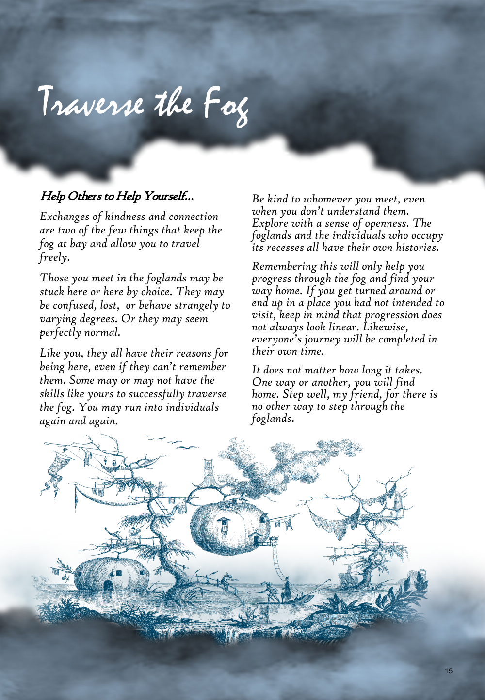 Screenshot 4 for The Taste of Fog: A Solo Journaling RPG
