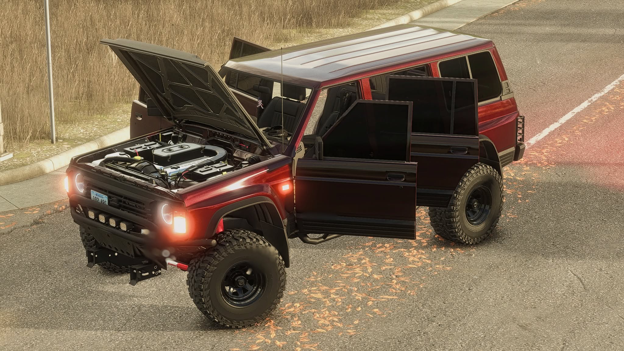 Screenshot 2 for FS25 - 1987 Nissan Patrol