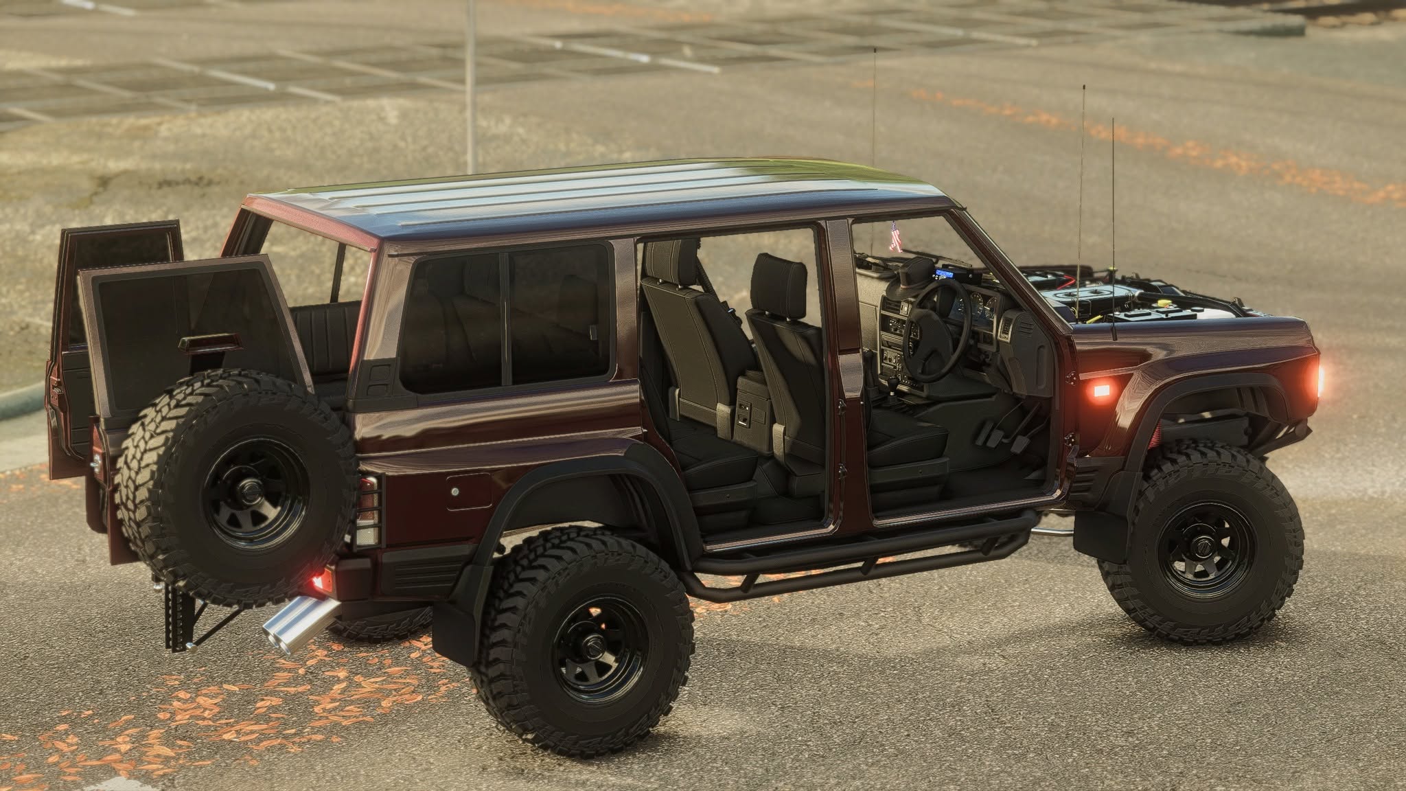 Screenshot 3 for FS25 - 1987 Nissan Patrol