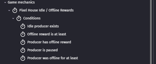 Screenshot 2 for Pixel House Idle / Offline Rewards – GDevelop Extension