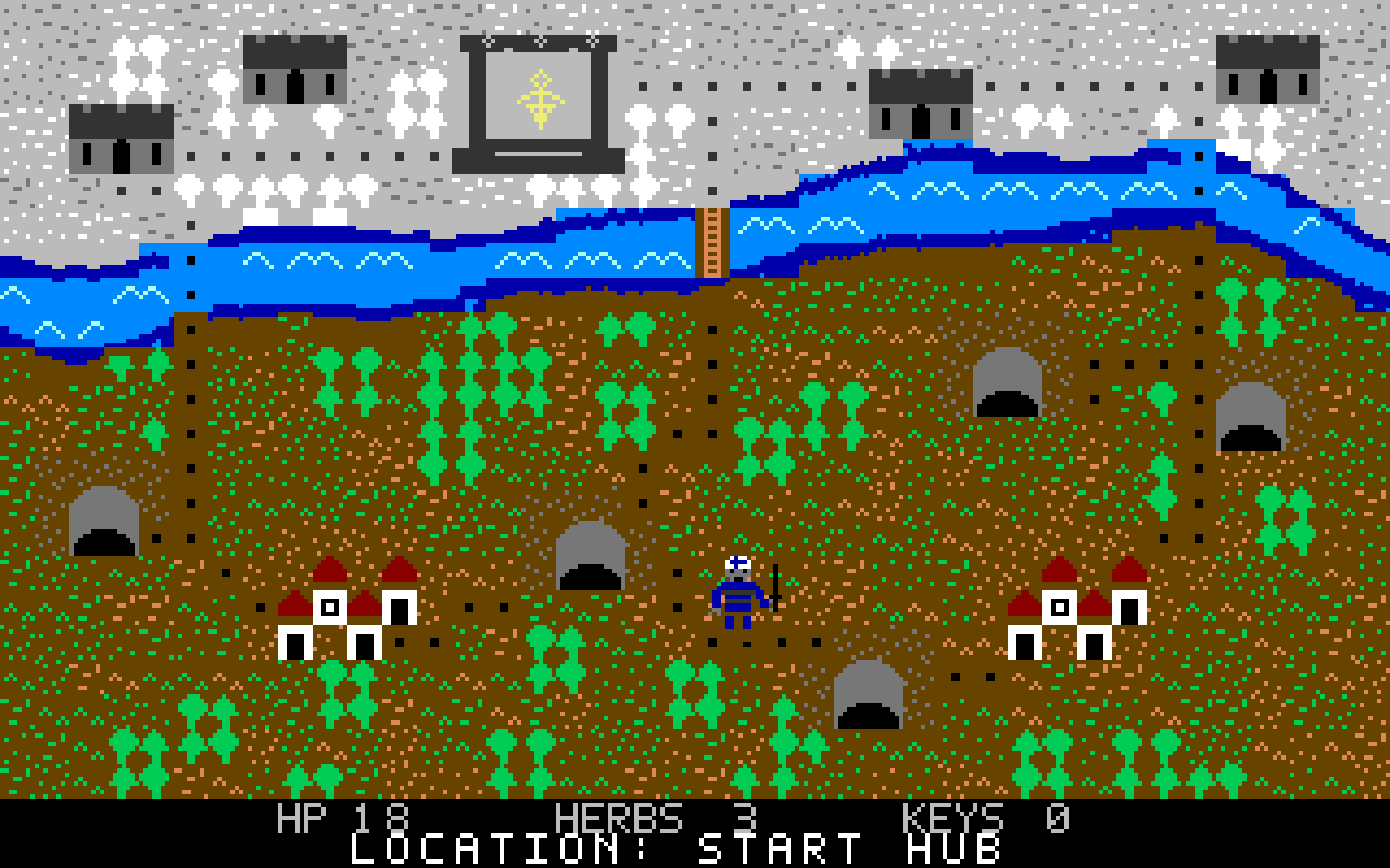 Screenshot 4 for Kalevala RPG (C64 and Android)