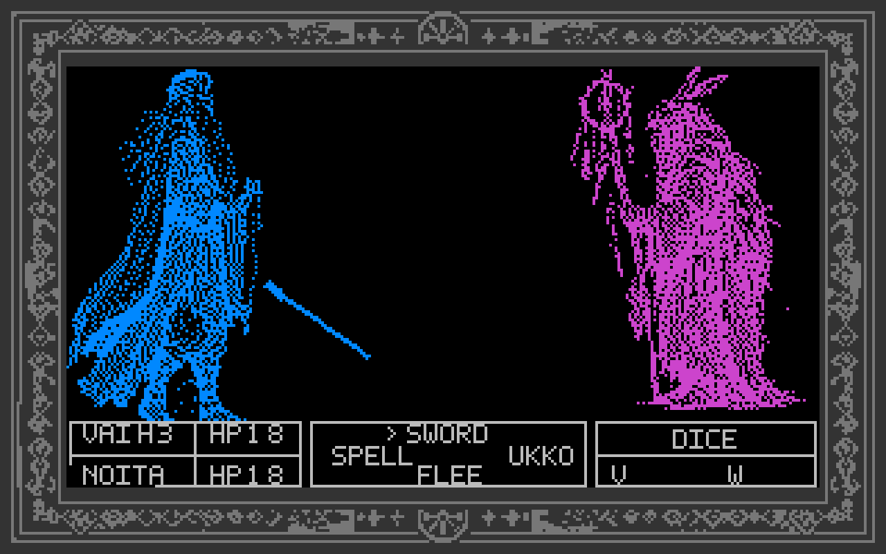 Screenshot 5 for Kalevala RPG (C64 and Android)