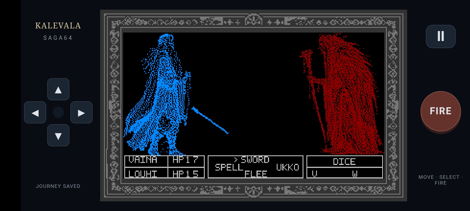 Screenshot 8 for Kalevala RPG (C64 and Android)