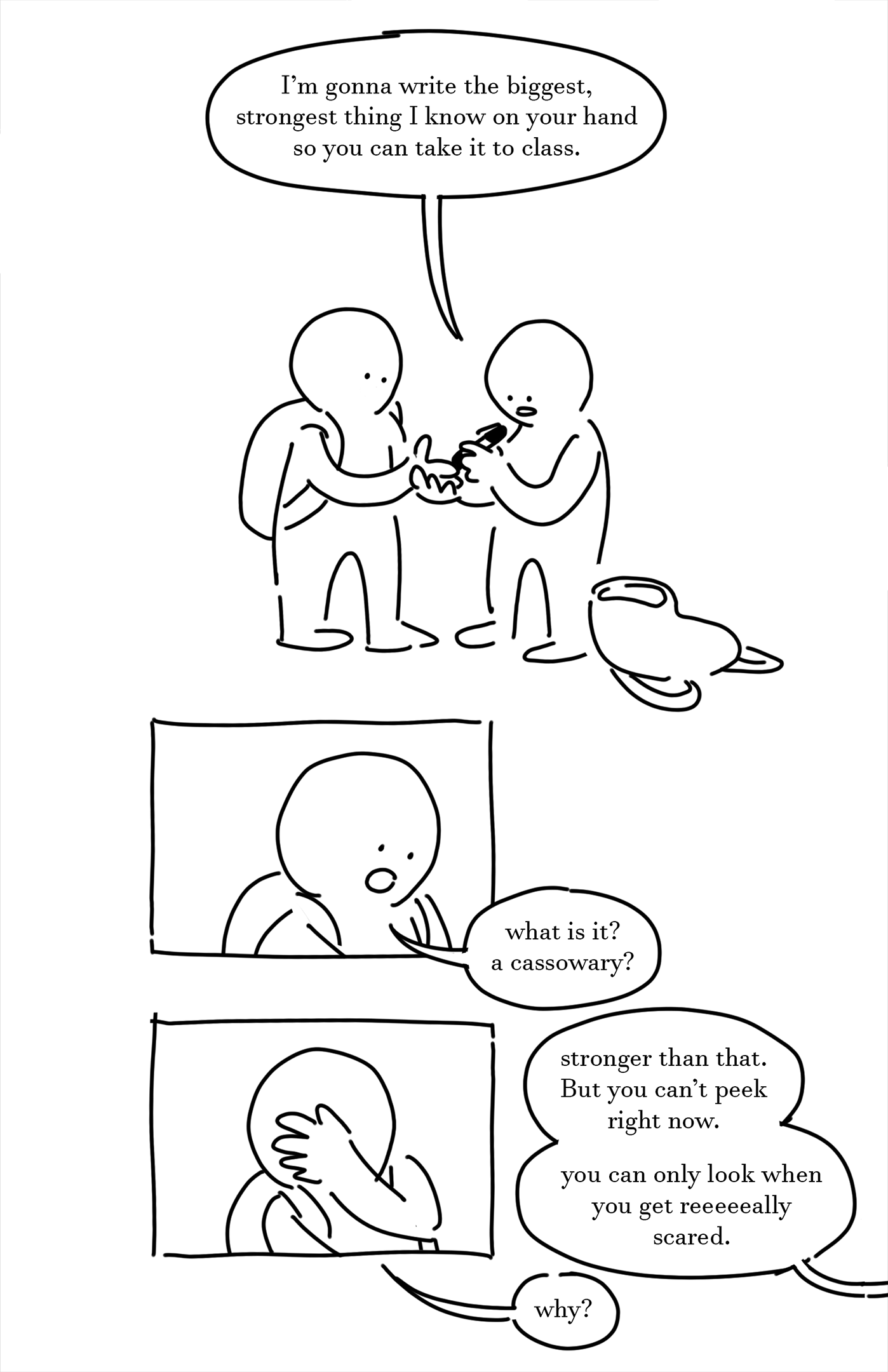 Screenshot 3 for "we go together" Full Webcomic