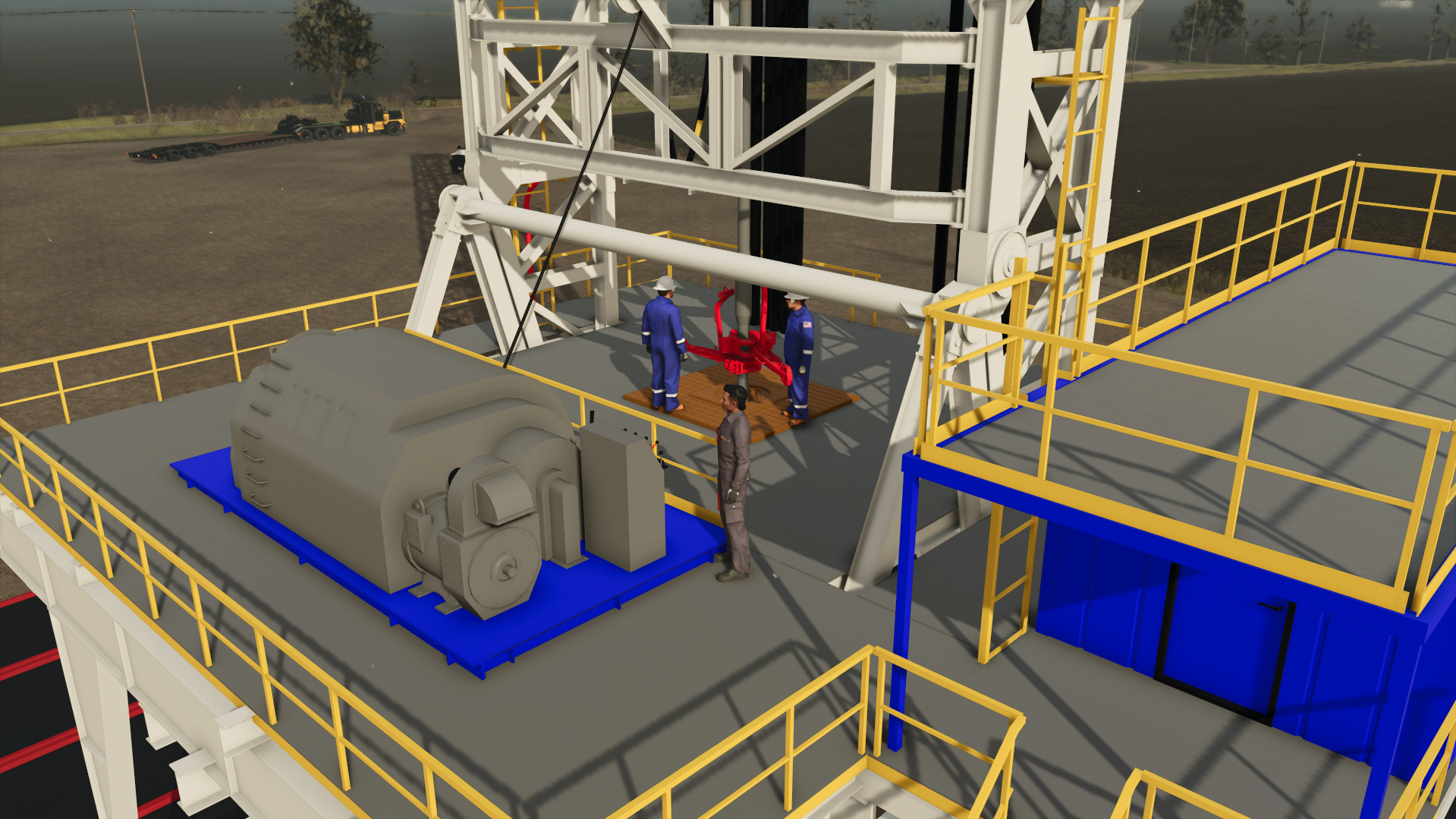 Screenshot 4 for FS25 Oilfield Drilling Rig