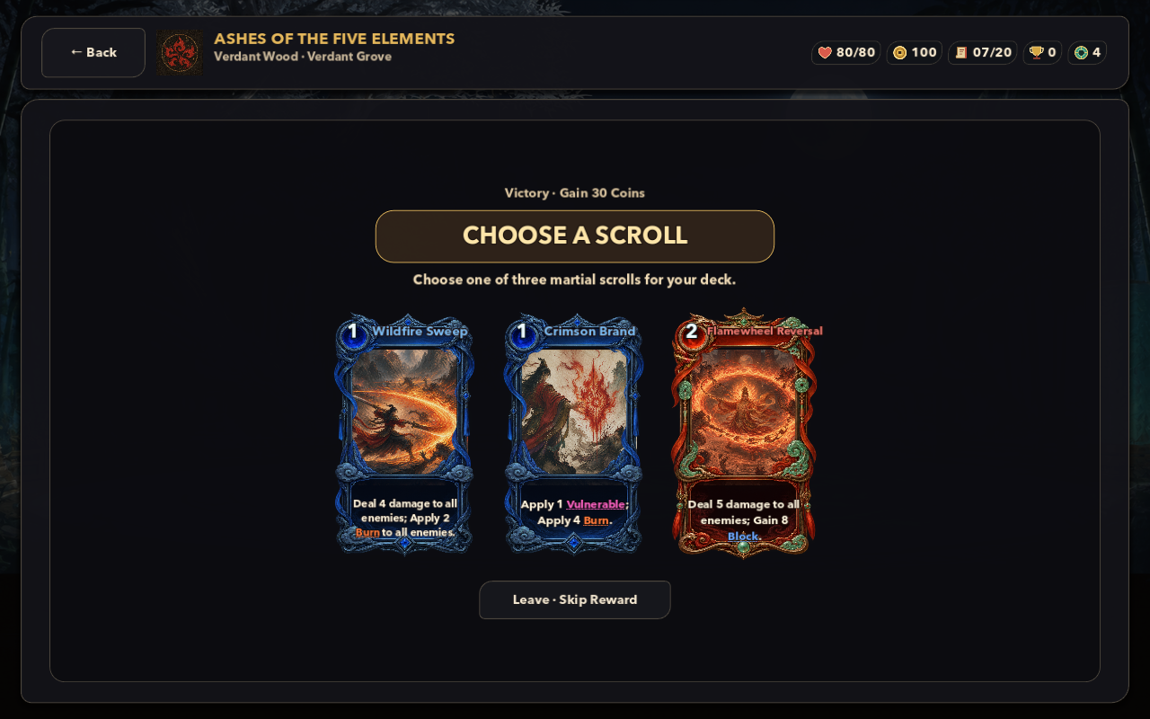 Screenshot 5 for Ashes of the Five Elements — 烬世五行