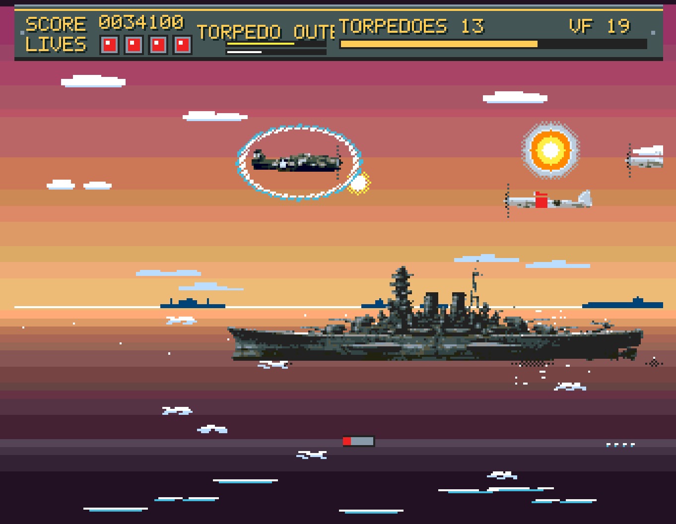 Screenshot 6 for Fliegeralarm Amiga OCS