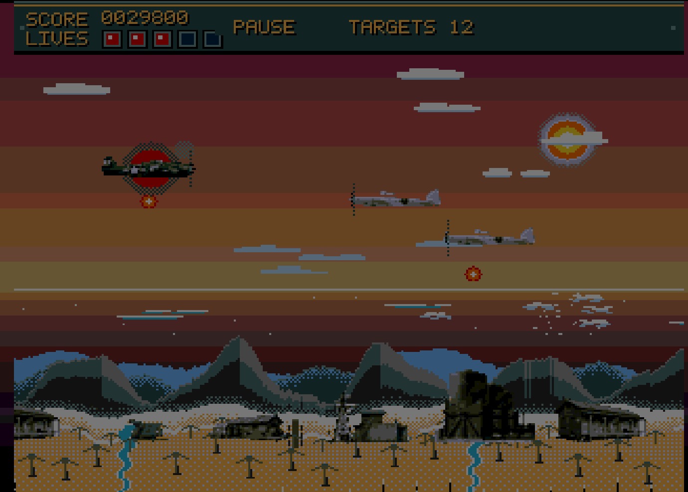Screenshot 4 for Fliegeralarm Amiga OCS