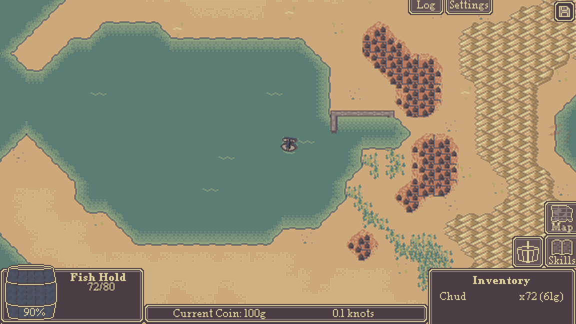 Screenshot 4 for Pirate Themed Fishing Game